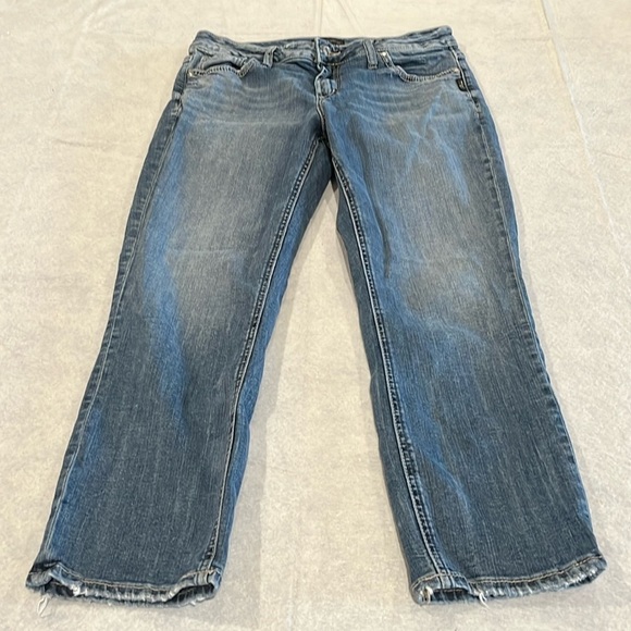 Womens silver Elyse Capri 29 - Picture 1 of 9